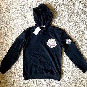Moncler black sweatshirt hoodie